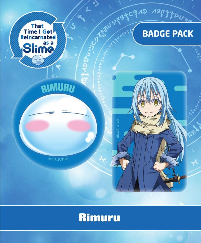 That Time I Got Reincarnated as a Slime Pin Badges 2-Pack Rimuru POPbuddies