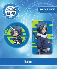 That Time I Got Reincarnated as a Slime Pin Badges 2-Pack Soei