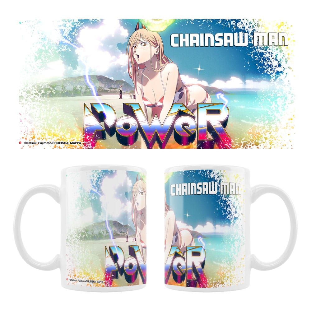 Chainsaw Man Ceramic Mug Power Sakami Merchandise