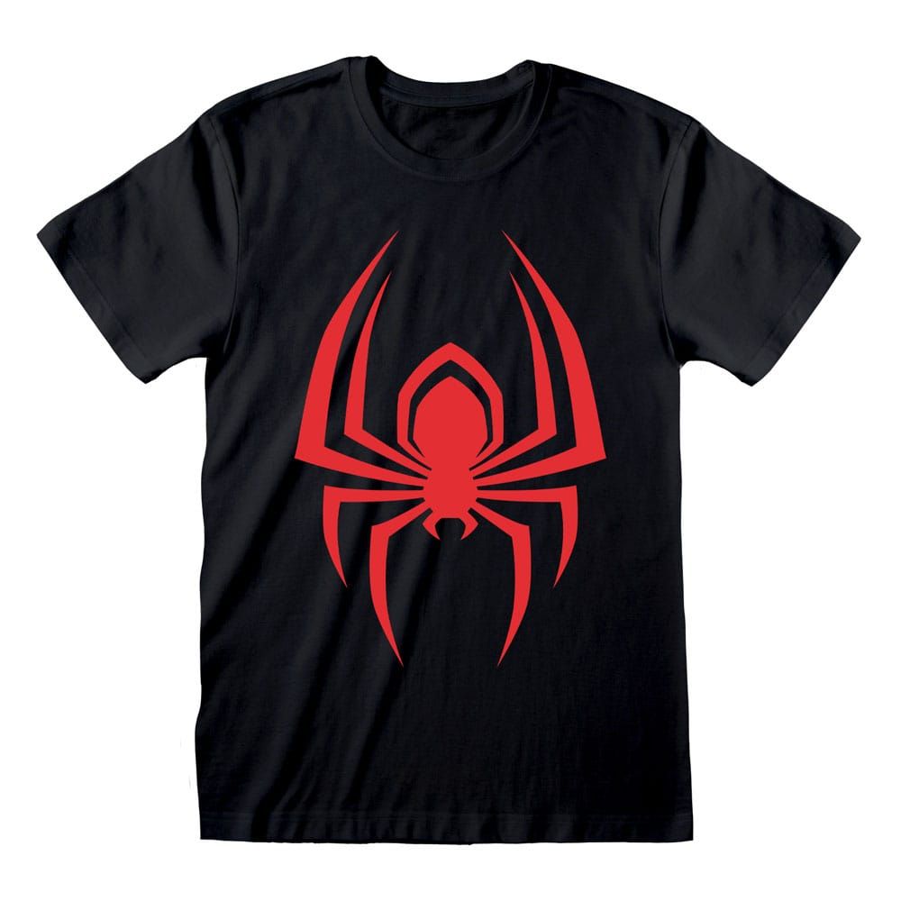 Marvel T-Shirt Miles Morales Hanging Spider Size S Heroes Inc