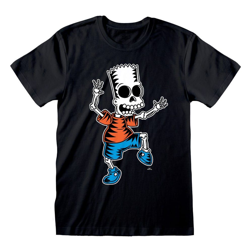 Simpsons T-Shirt Skeleton Bart Size L Heroes Inc