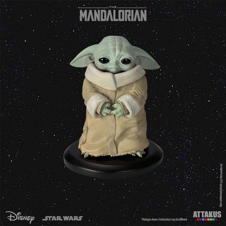 Star Wars: The Mandalorian Classic Collection Statue 1/5 Grogu Feeling Sad 10 cm Attakus