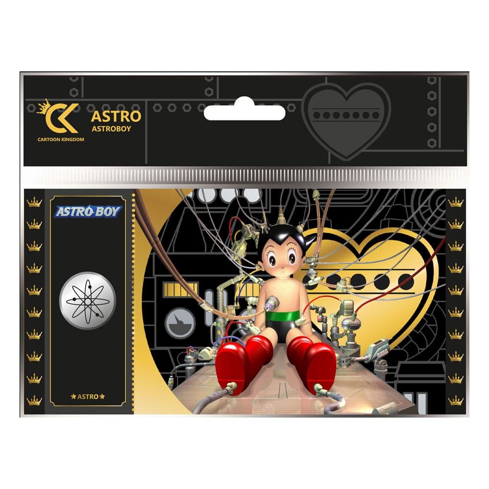 Astro Boy Golden Ticket Black Edition #01 Astro Case (10) Cartoon Kingdom