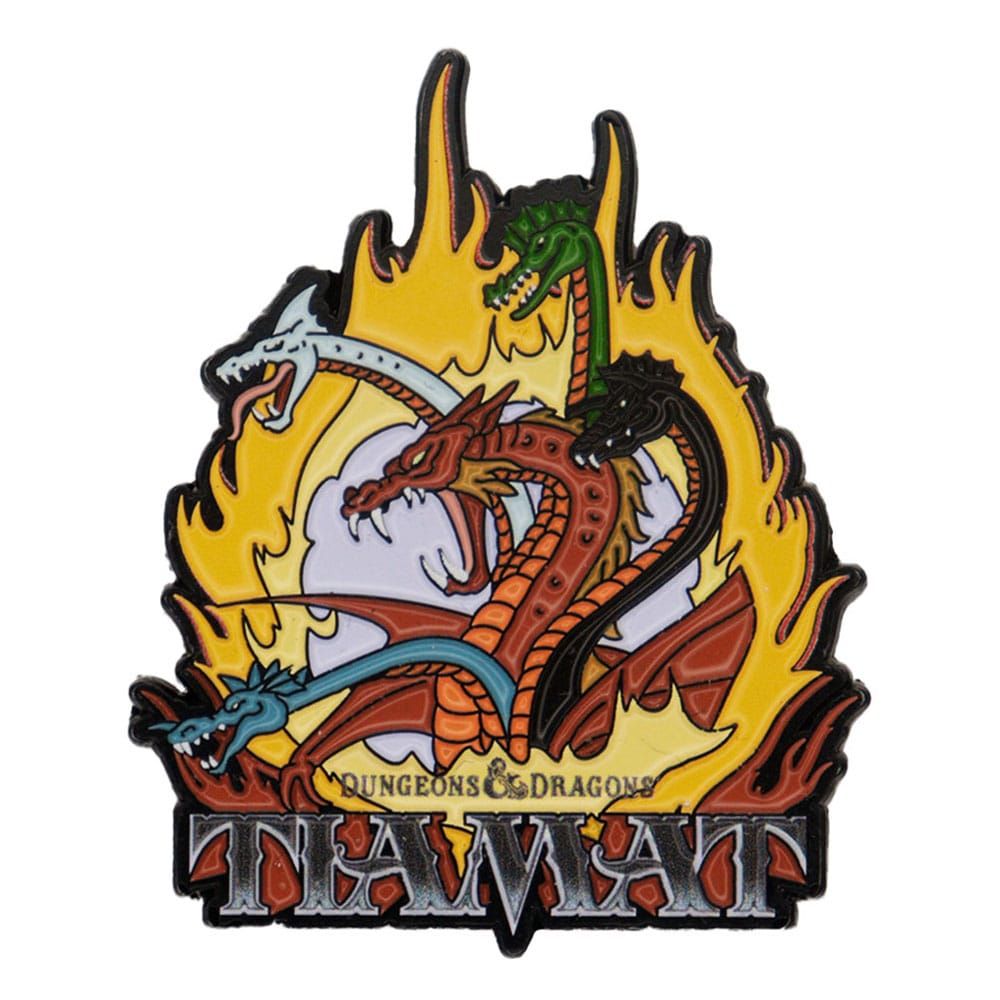 Dungeons & Dragons: The Cartoon Pin Badge 40th Anniversary Tiamat FaNaTtik