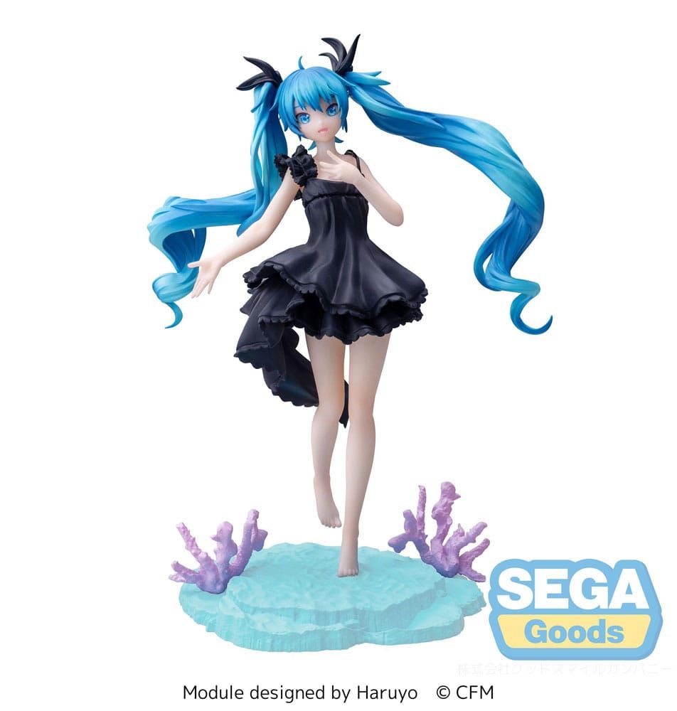 Hatsune Miku Luminasta PVC Statue Hatsune Miku Deep Sea Girl 18 cm Sega