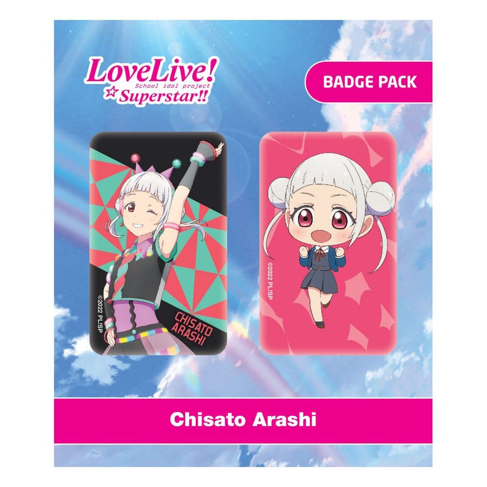 Love Live! Pin Badges 2-Pack Chisato Arashi POPbuddies
