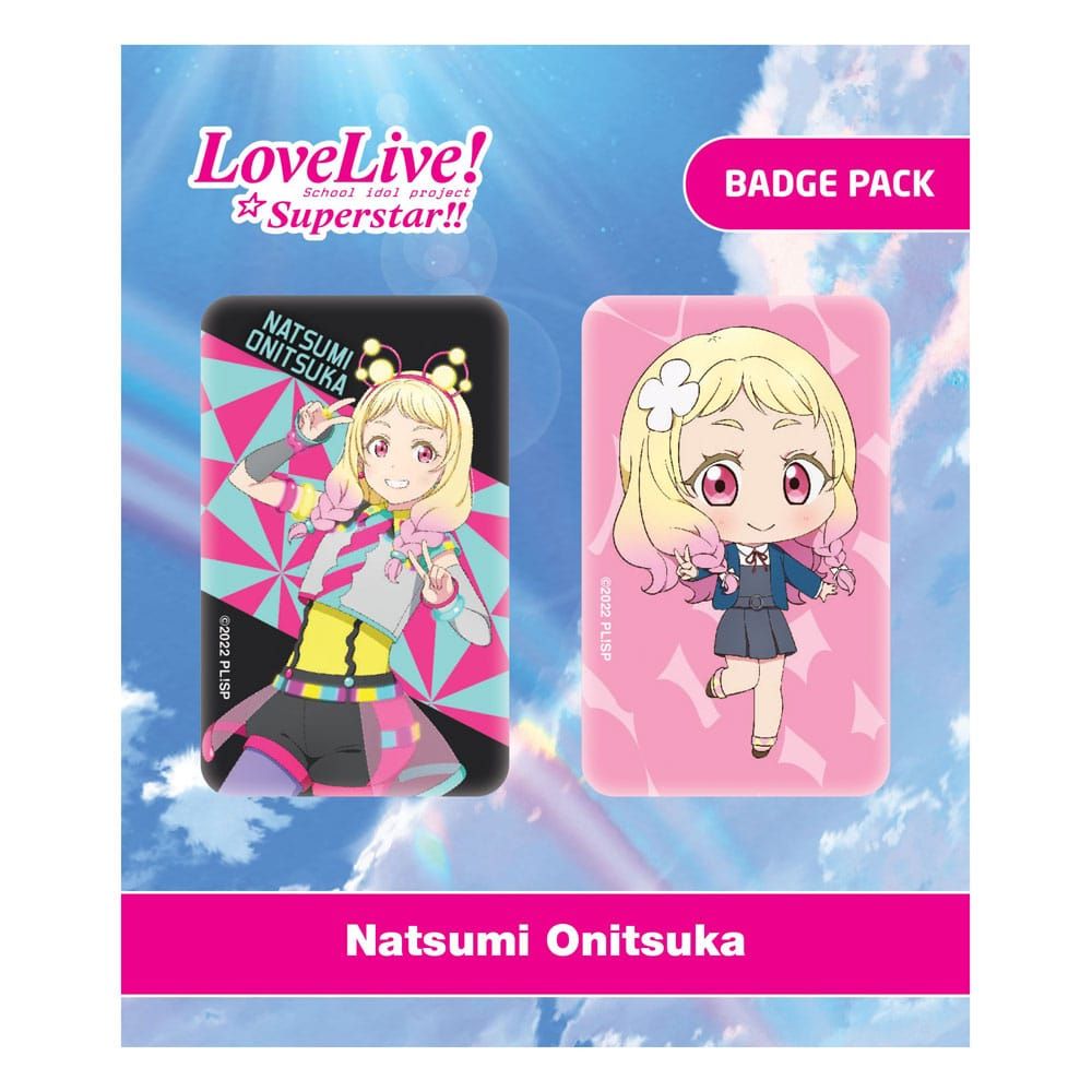 Love Live! Pin Badges 2-Pack Natsumi Onitsuka POPbuddies
