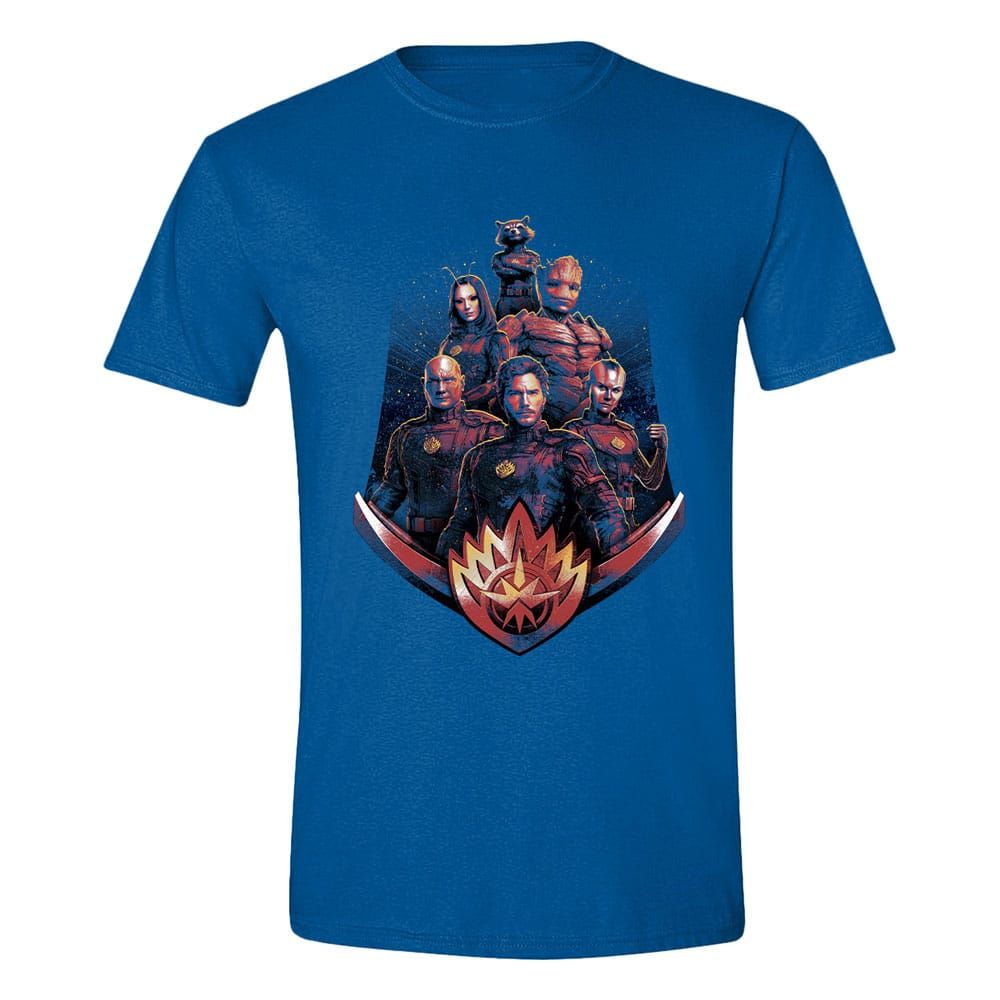 Marvel T-Shirt Guardians Of The Galaxy Vol. 3 Distressed Group Pose Size M PCMerch
