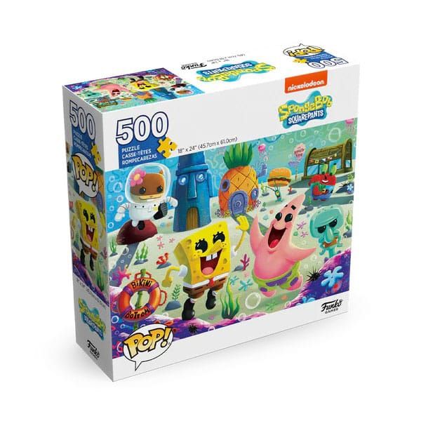 SpongeBob SquarePants POP! Jigsaw Puzzle Poster (500 pieces) Funko
