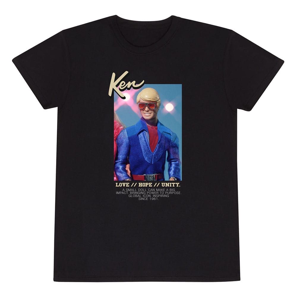 Barbie T-Shirt Ken Love Hope Unity Size XL Heroes Inc