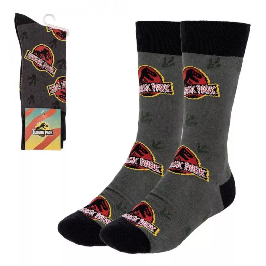 Jurassic Park Socks Logo Assortment (6) Cerdá