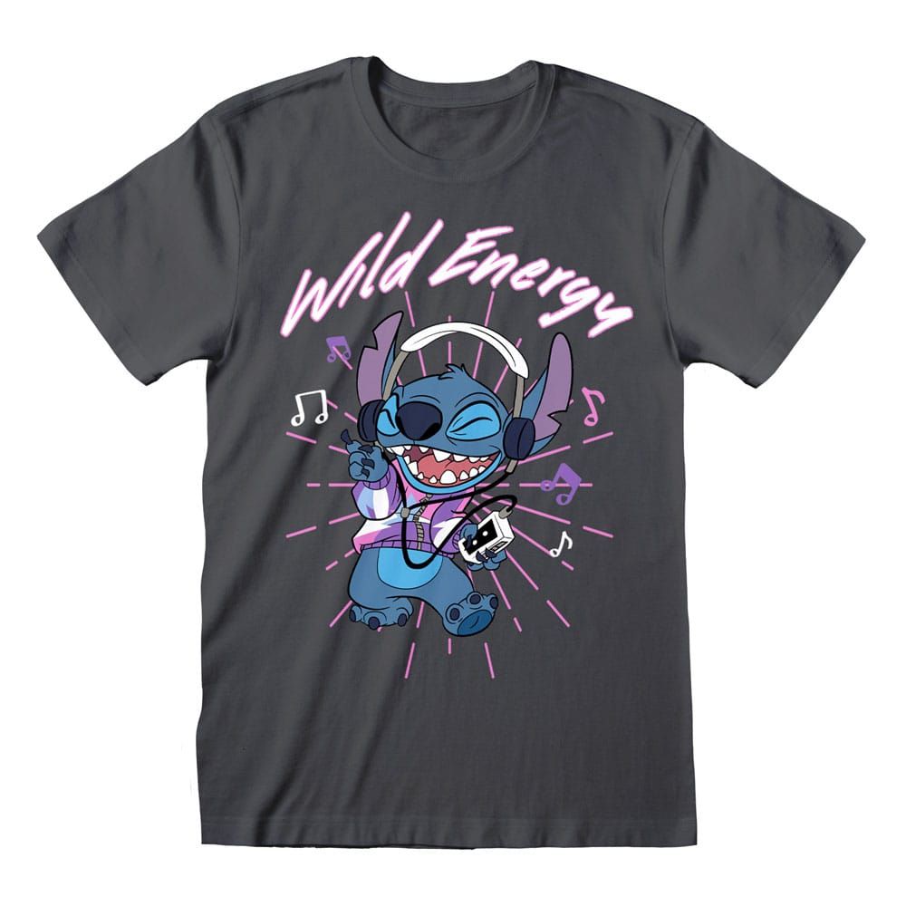 Lilo & Stitch T-Shirt Wild Energy Size L Heroes Inc