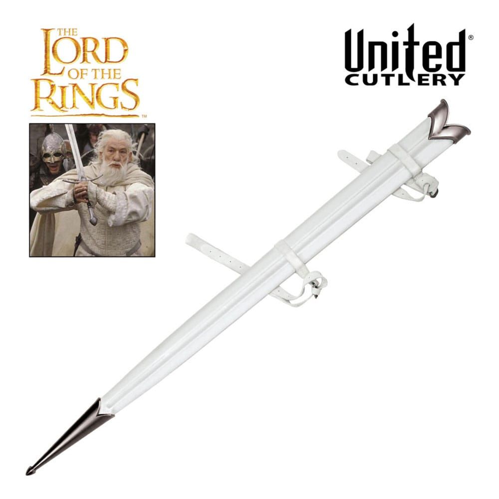 LOTR Replica 1/1 Elven Sword Scabbard Glamdring White 99 cm United Cutlery