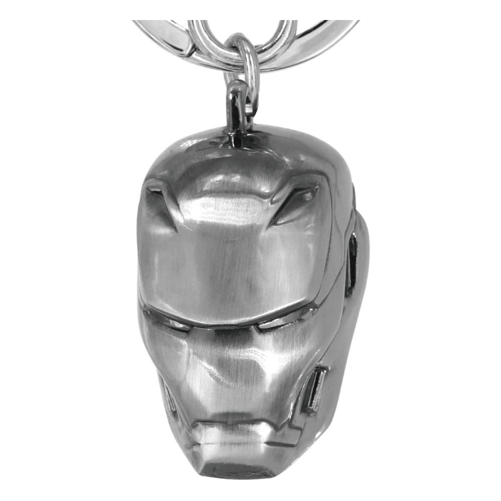 Marvel Metal Keychain Avengers Infinity Saga (M) Iron Man 3D Helmet Monogram Int.