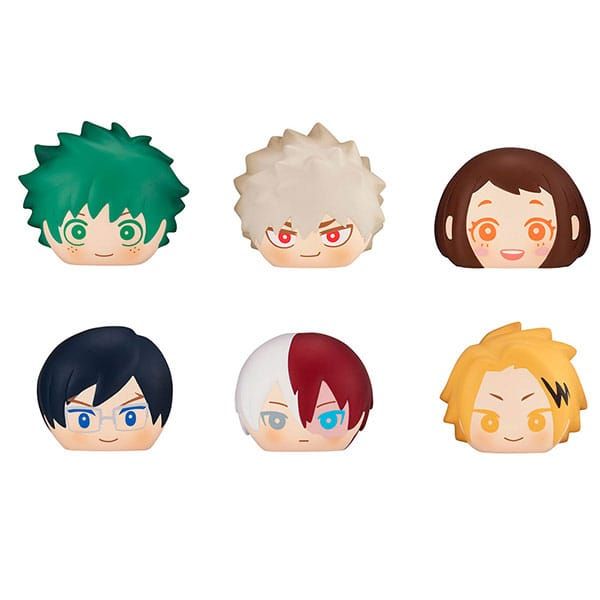 My Hero Academia Fluffy Squeeze Bread Anti-Stress Figures 8 cm Assortment Vol. 1 (6) Megahouse