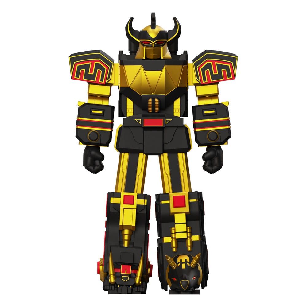 Power Rangers Ultimates Action Figure Megazord (Black/Gold) 18 cm Super7