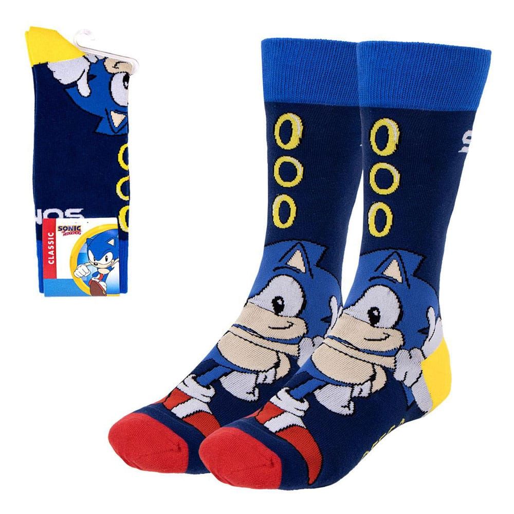 Sonic the Hedgehog Socks Sonic Thumbs Up Assortment (6) Cerdá