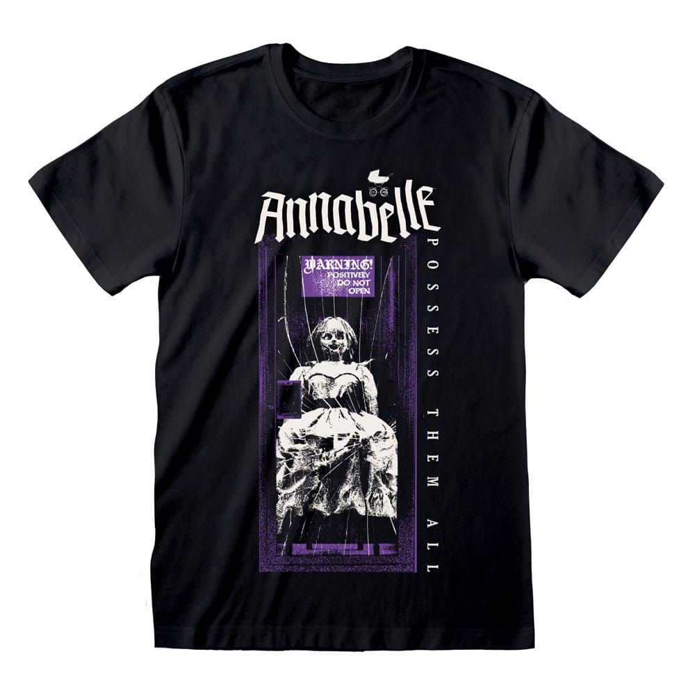 The Conjuring T-Shirt Annabelle Do Not Open Size M Heroes Inc