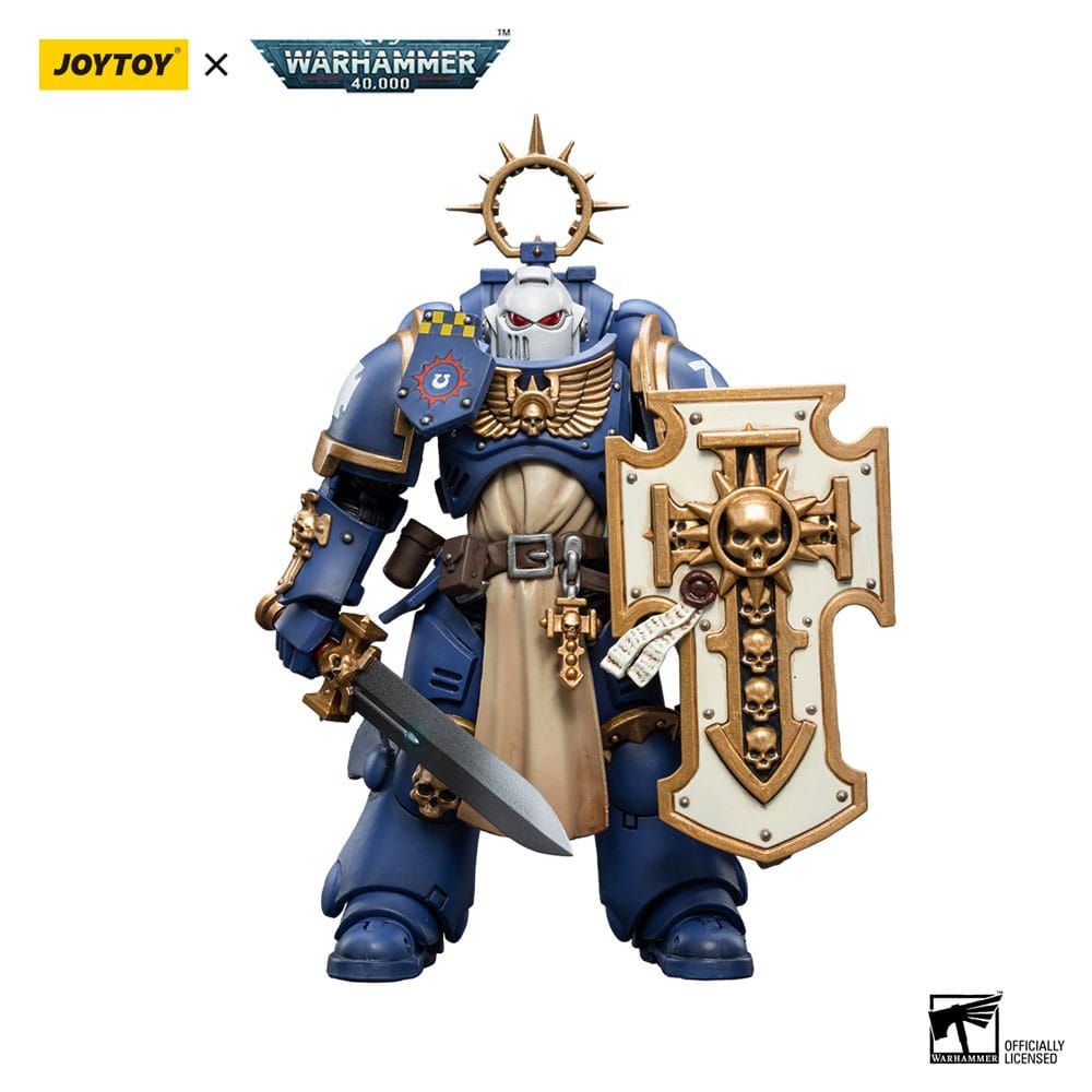 Warhammer 40k Action Figure 1/18 Ultramarines Bladeguard Veteran 03 12 cm Joy Toy (CN)