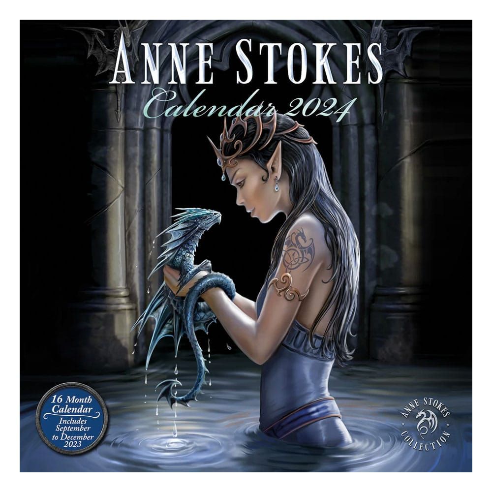 Anne Stokes Calendar 2024 Pyramid International