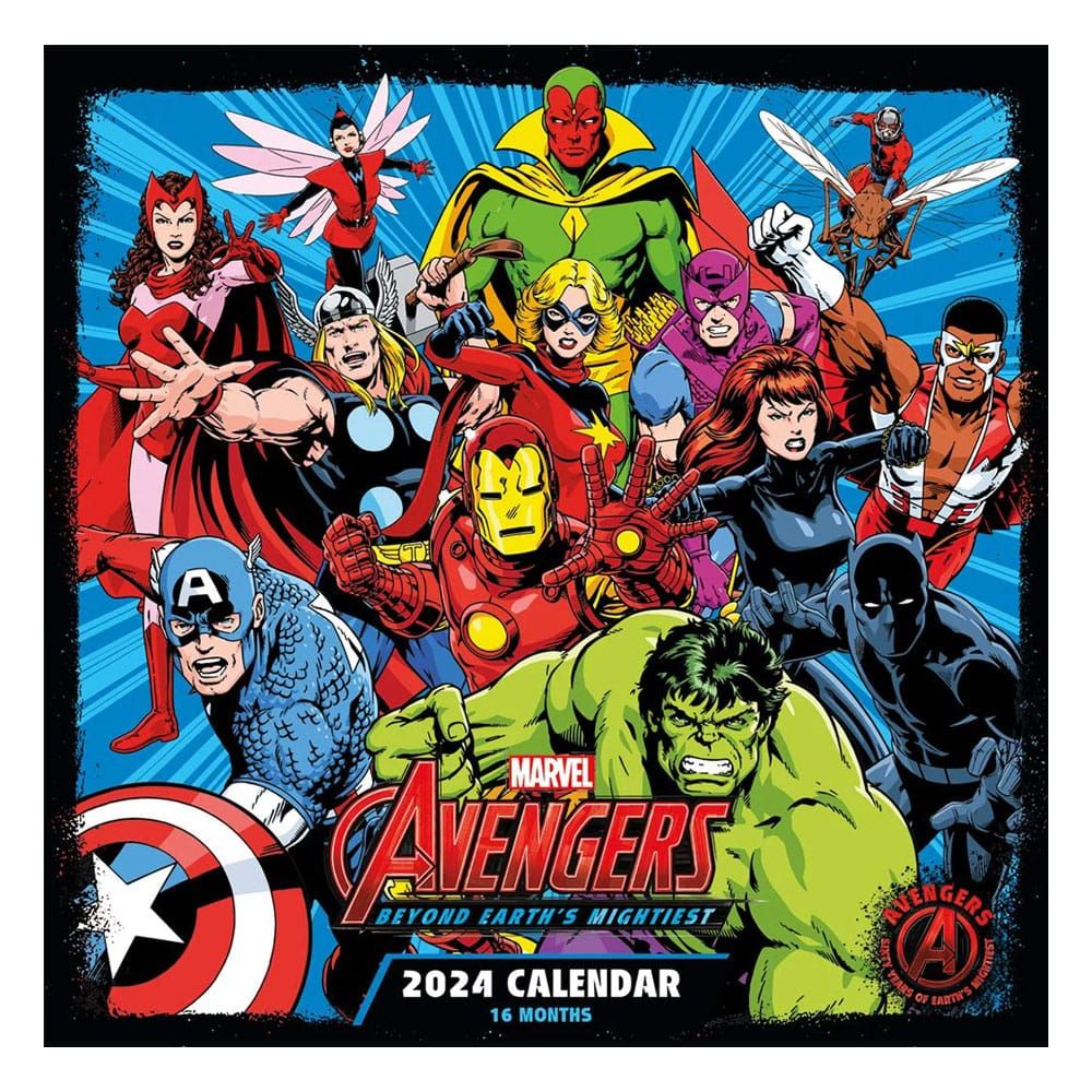 Marvel Calendar 2024 Avengers Pyramid International