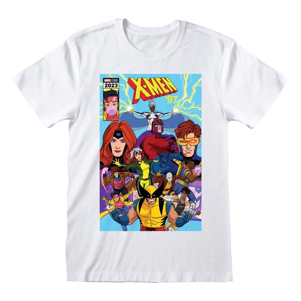 Marvel T-Shirt X-Men Comic Cover Size M Heroes Inc