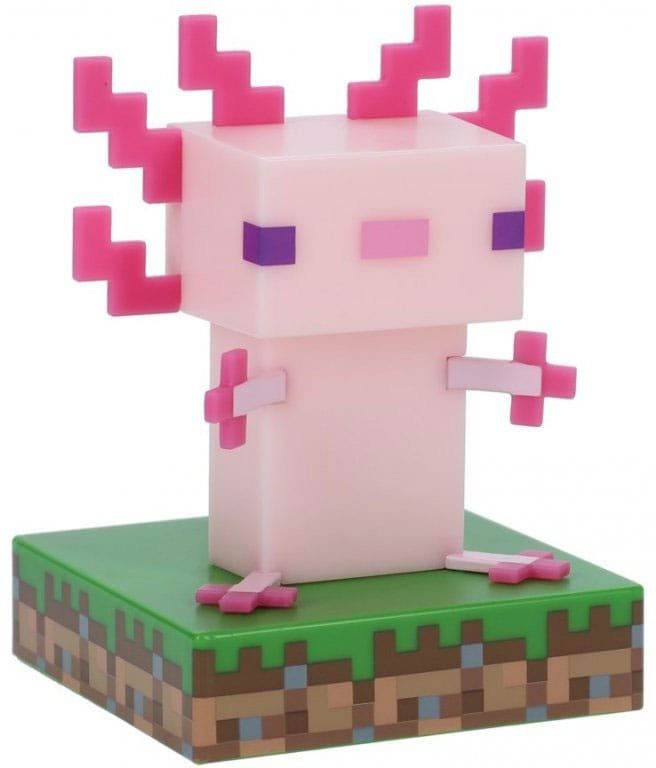 Minecraft Icon Light Axolotl Paladone Products