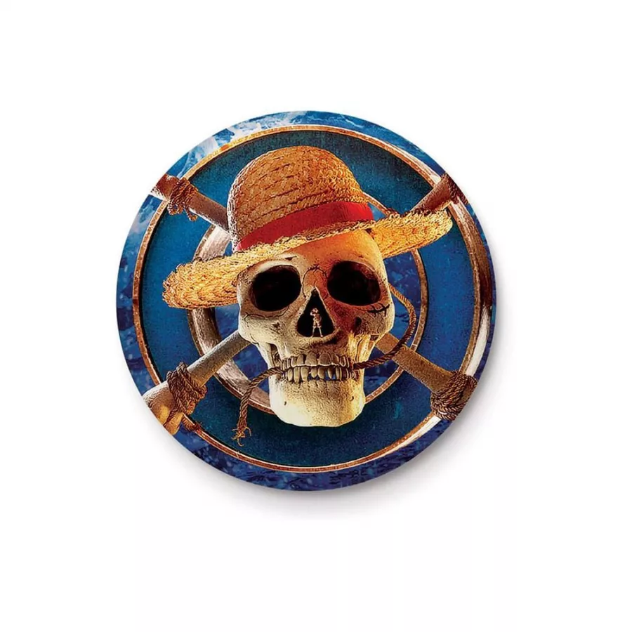 One Piece Enamel Pin Badge Straw Hat Logo Pyramid International