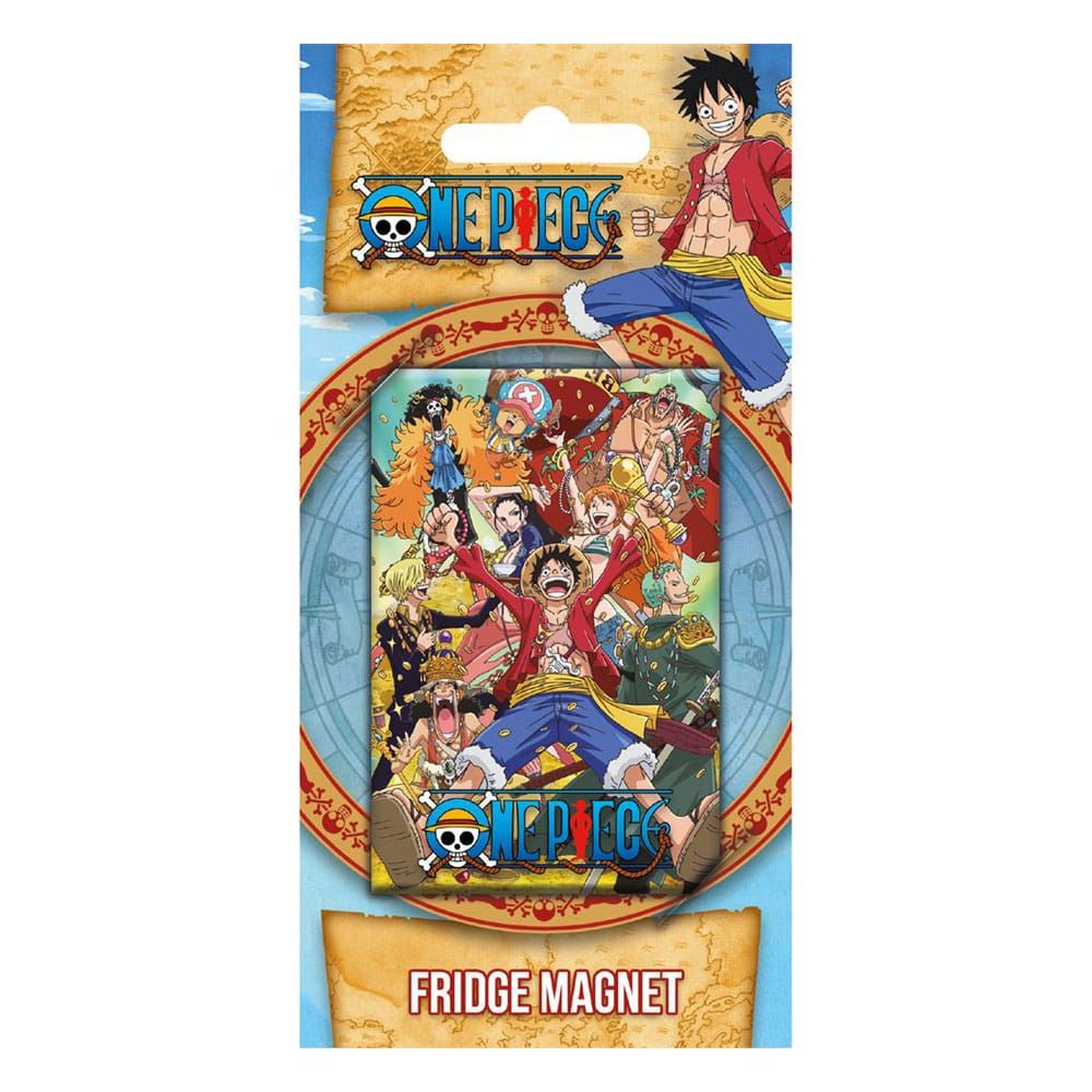 One Piece Fridge Magnet Treasure Seekers Pyramid International