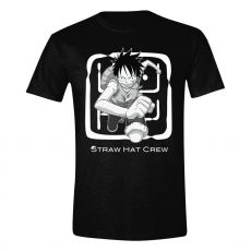 One Piece T-Shirt Luffy Jumping Size XL