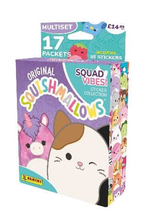 Squishmallows: Squad Vibes Sticker Collection Eco-Blister *German Version* Panini