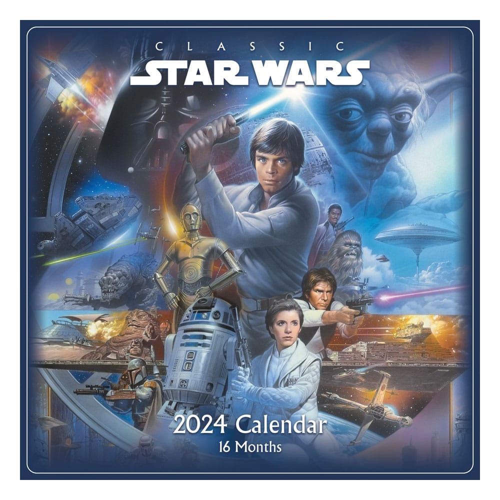 Star Wars Calendar 2024 Classics Pyramid International