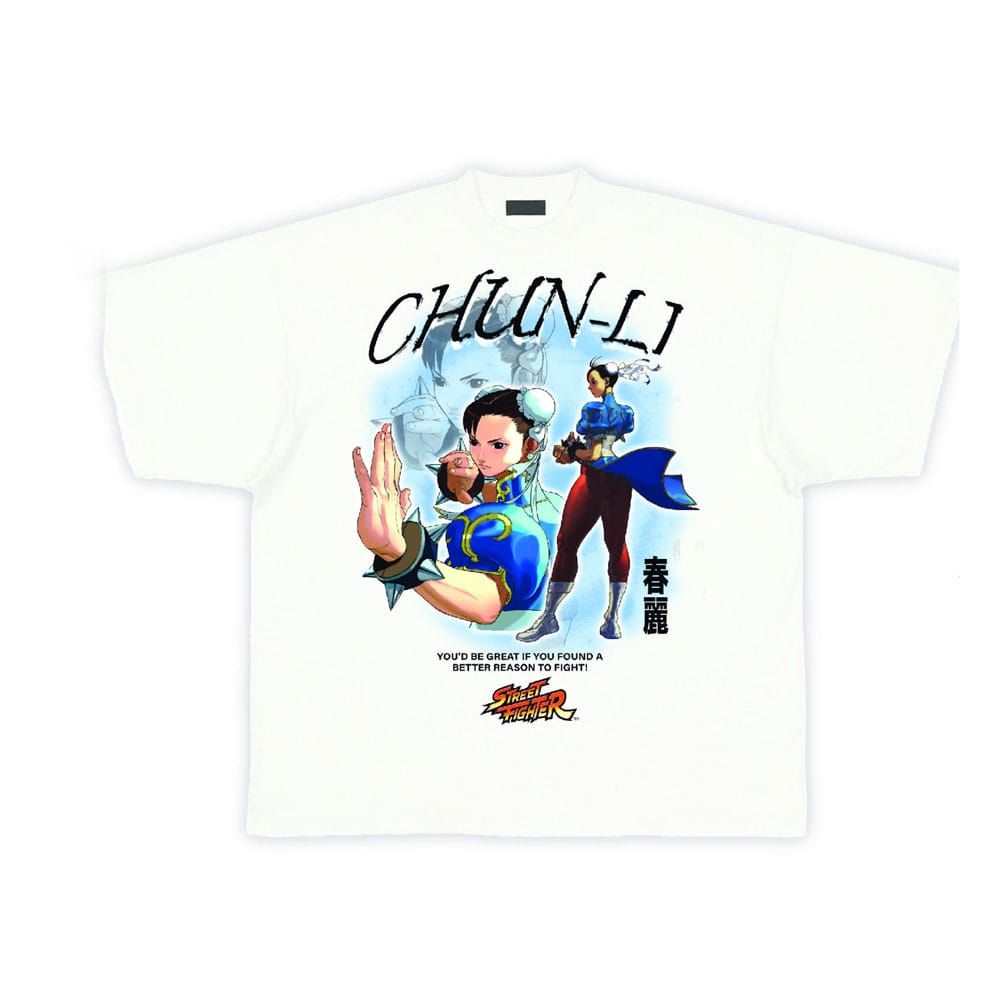 Street Fighter T-Shirt Chun-Li Size M Heroes Inc
