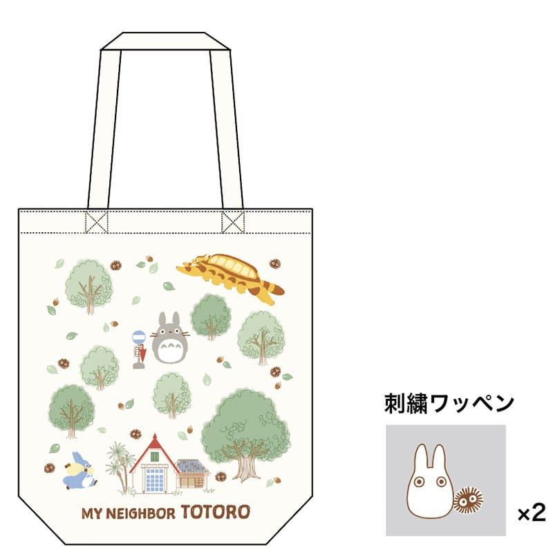 Studio Ghibli Tote Bag My Neighbor Totoro Totoro's Forest with Patch Marushin