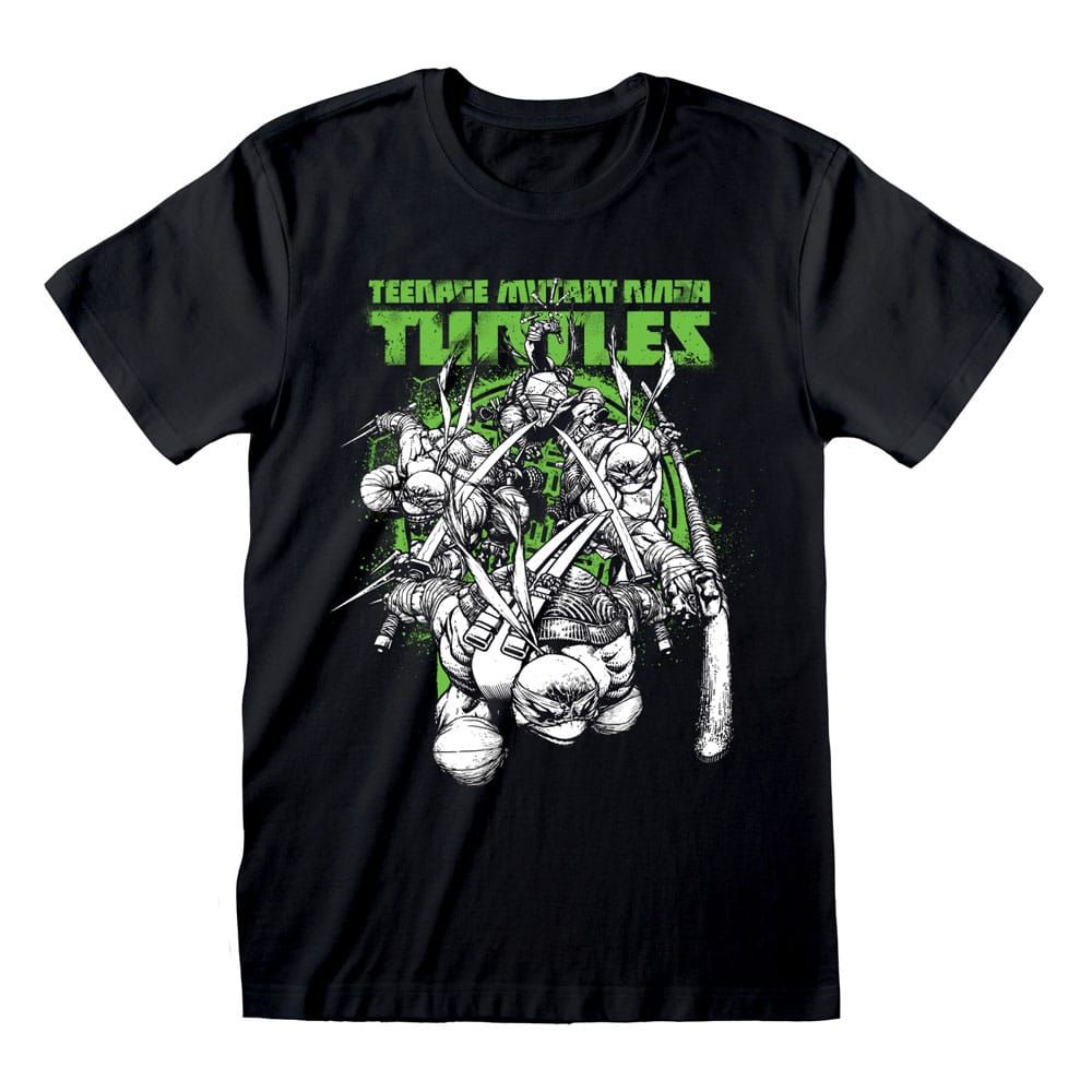 Teenage Mutant Ninja Turtles T-Shirt Freefall Size M Heroes Inc