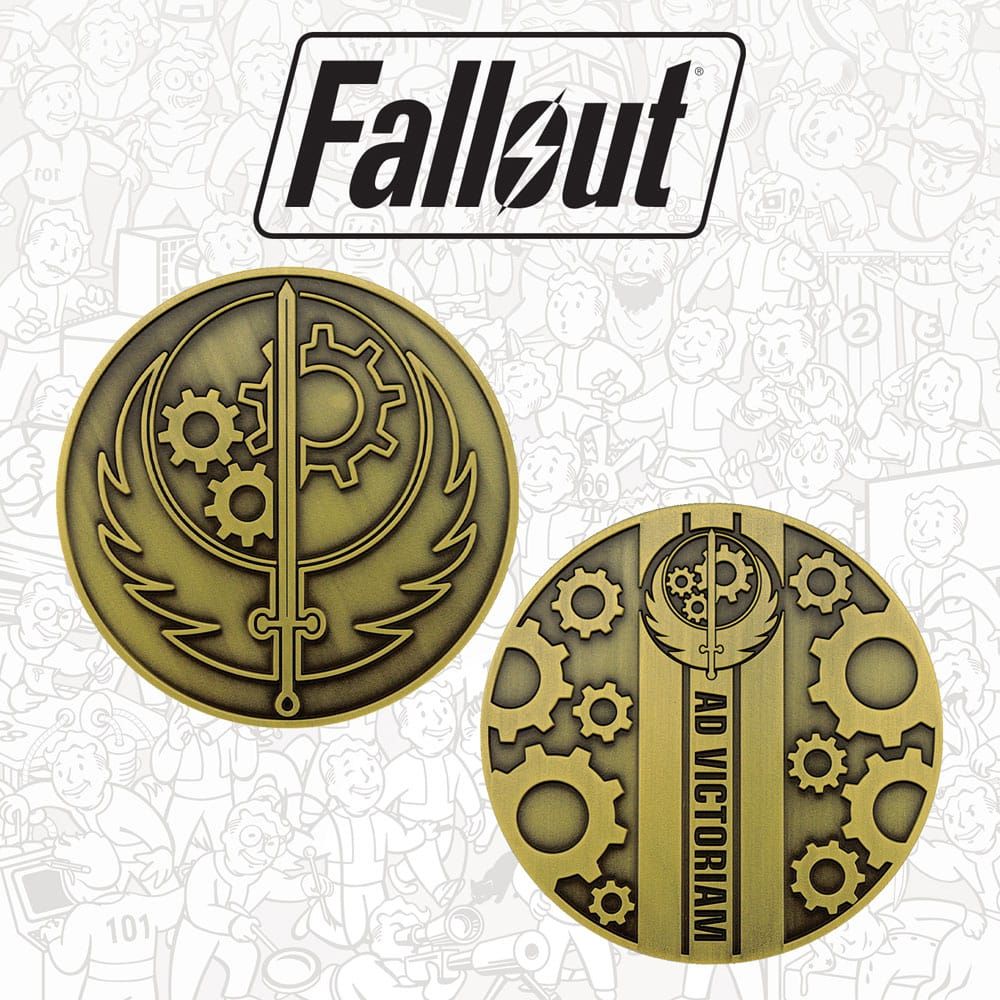 Fallout Medallion Brotherhood of Steel FaNaTtik