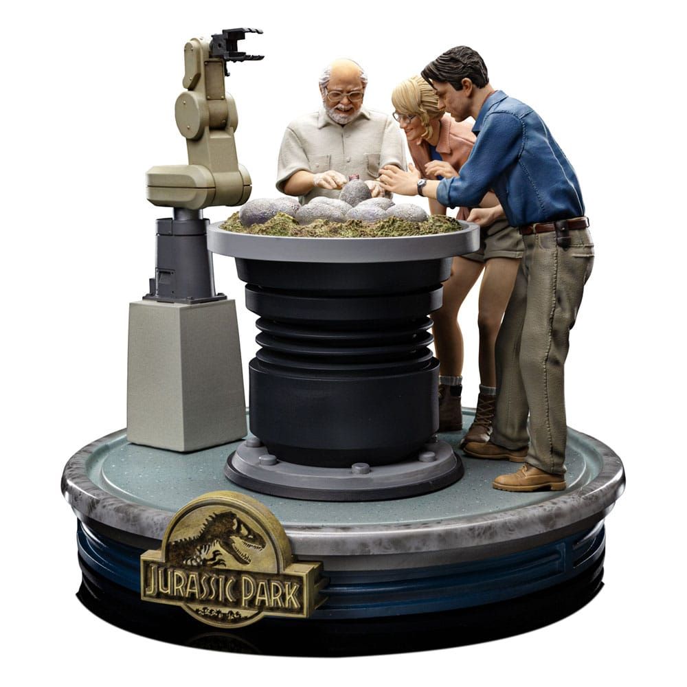 Jurassic Park Scale Statue 1/10 Dino Hatching 23 cm Iron Studios