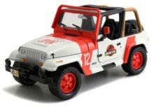Jurassic World Diecast Model 1/24 1992 Jeep Wrangler Jada Toys