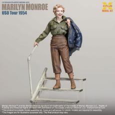 Marilyn Monroe Plastic Model Kit 1/8 USO Tour 1954 25 cm X-Plus