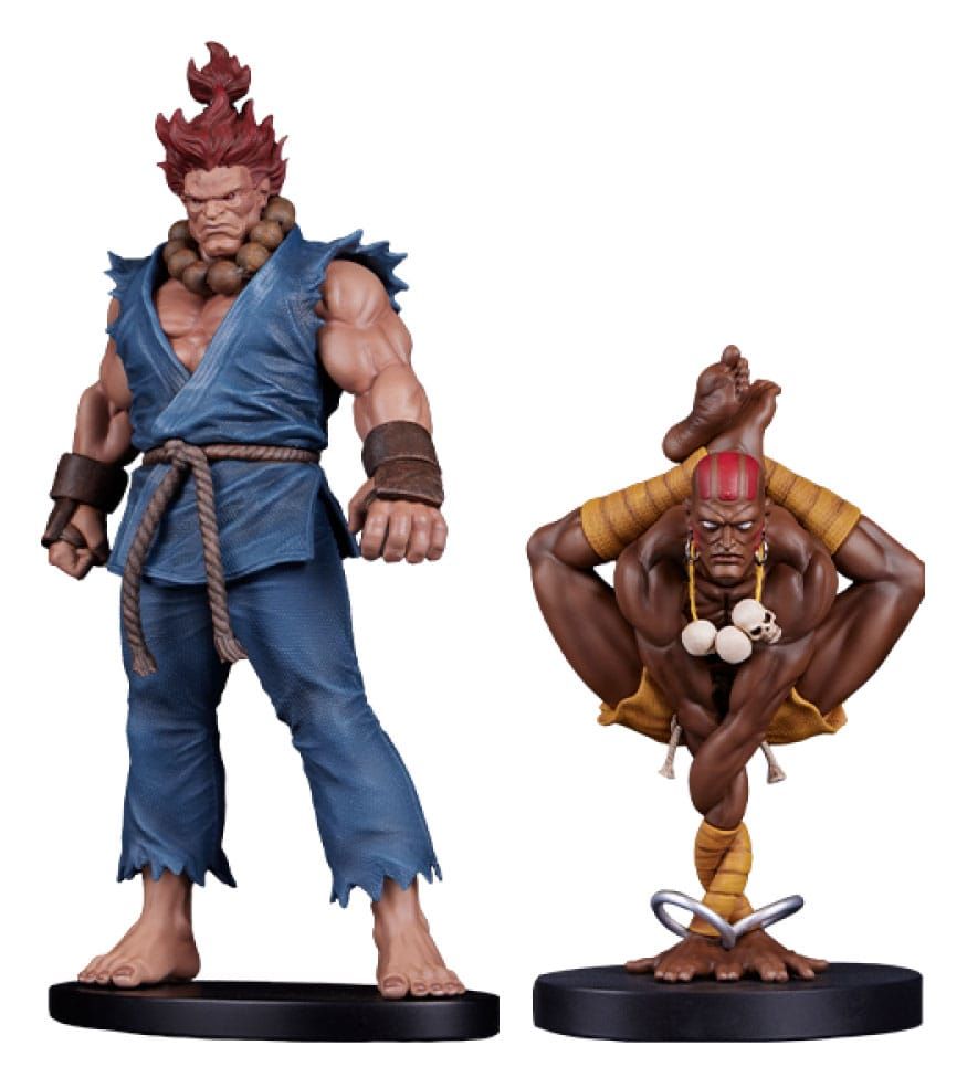 Street Fighter PVC Statues 1/10 Akuma & Dhalsim 21 cm Premium Collectibles Studio