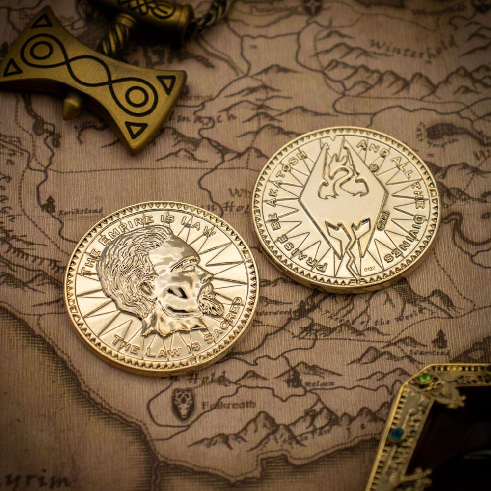 The Elder Scrolls Collectable Coin Replica Septim FaNaTtik
