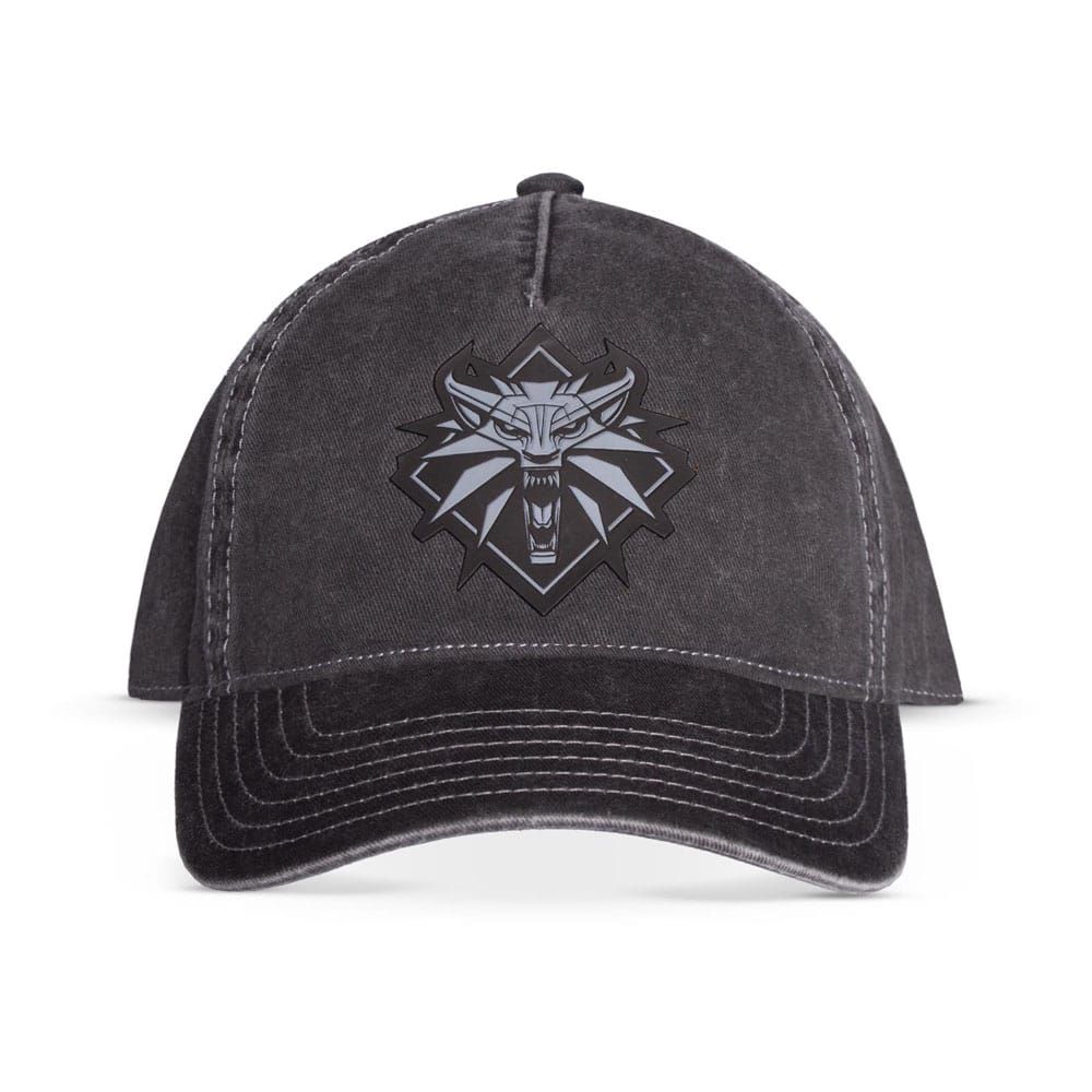 The Witcher Curved Bill Cap Wolf Difuzed