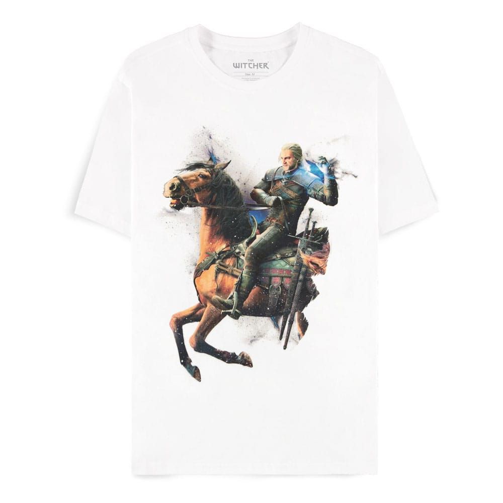 The Witcher T-Shirt Attack with Horse Size L Difuzed