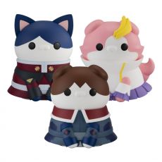 Mobile Suit Gundam SEED Mega Cat Project Trading Figures Nyanto! The Big Cat Nyandam SEED Series Set 10 cm (With Gift)