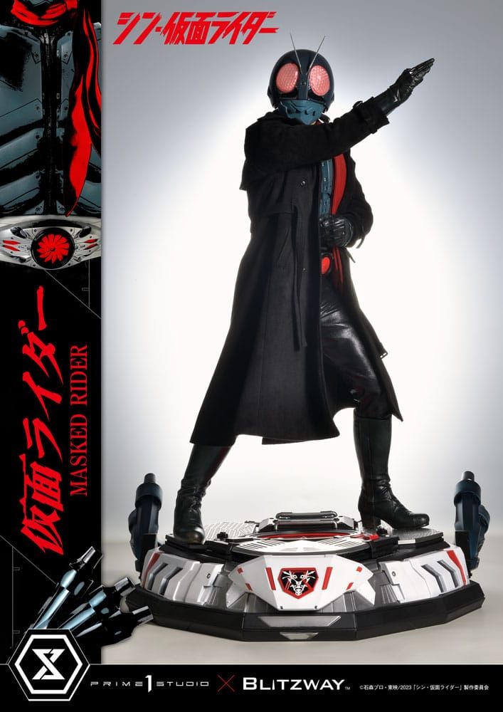 Shin Masked Rider Ultimate Premium Masterline Series Statue 1/4 Masked Rider Regular Version 52 cm Prime 1 Studio