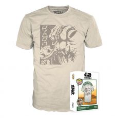 Star Wars Boxed Tee T-Shirt Grogu w/Rancor Size S Funko