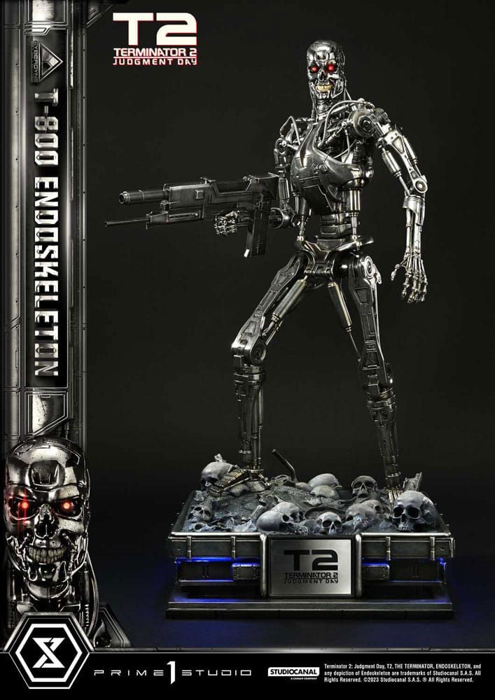 Terminator 2 Museum Masterline Series Statue 1/3 Judgment Day T800 Endoskeleton 74 cm Prime 1 Studio