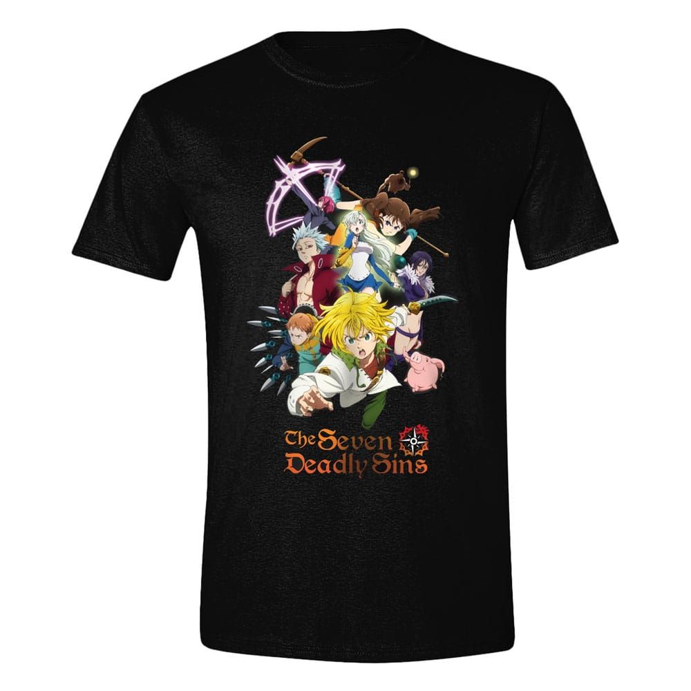 The Seven Deadly Sins T-Shirt All Together Now Size M PCMerch
