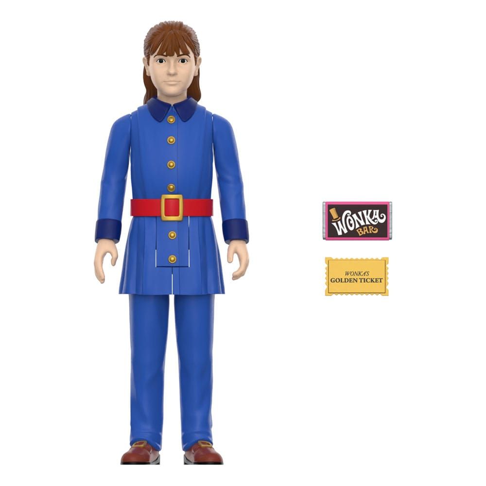 Willy Wonka & the Chocolate Factory (1971) ReAction Action Figure Violet Beauregarde Wave 01 10 cm Super7