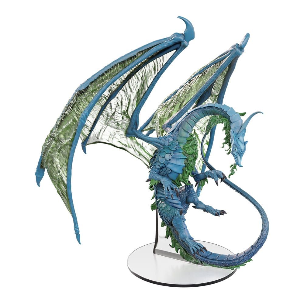 D&D Icons of the Realms Prepainted Miniature Adult Moonstone Dragon 30 cm Wizkids